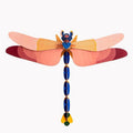 DIY 3D Wall Decoration - Giant Dragonfly Pink